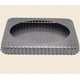 thumbnail image 5 of Molde para tarta acanalado Daycount® con agujeros, base extraíble, antiadherente, para quiche, rectangular, para hornear, moldes para pasteles (rectangulares), 5 of 7