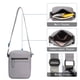 thumbnail image 5 of Bolso Mensajero Lemuvlt 23 cm Gris Mate Impermeable, 5 of 9