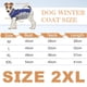 thumbnail image 5 of Abrigos de invierno para perros, chaleco polar con arnés incorporado, traje de nieve para perros para clima frío, chaqueta acolchada de invierno para perros a prueba de viento (azul), 5 of 6