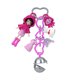thumbnail image 4 of Polly Pocket Llavero Fashion Charms Kit De Llavero Rosado, 4 of 7