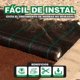 thumbnail image 4 of Malla Antimaleza 1x100 Mts Tela Rollo Ground Cover Planta Negro, 4 of 8
