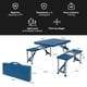 thumbnail image 3 of Mesa de Camping con Asientos Azul, 3 of 6