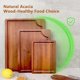 thumbnail image 5 of Set de tablas de cortar AIDEA de madera de acacia 38 × 25 cm, 5 of 7
