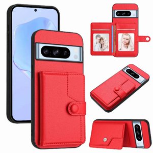 Foxdock Funda Para Google Pixel 8 Pro Con Bloqueo Rfid - Diseño Elegante Con Cierre De Botón