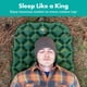 thumbnail image 4 of Alfombrilla para acampar Sleeping Pad Sleepingo, ultraligera, verde, paquete de 1, 4 of 7