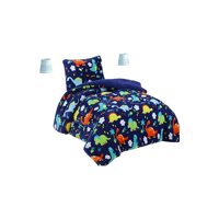 Genérico - Cobertor Con Chiporro Plaza Y Media 180X200Cm Azul M B10