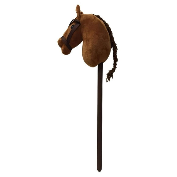 Caballo de Madera Con Sonido Café