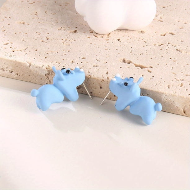 1pair Adorable Animal Cartoon Earrings - Perfect Party Favors and Gifts for Kids and Adults