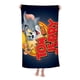 thumbnail image 3 of Tom y Jerry Toalla de playa de secado rápido con diseño temático, regalo para mujeres y niñas, ideal para cumpleaños, fans, amantes de la música, uso en la playa o al aire libre, 78 × 150 cm, 3 of 6