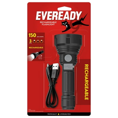 Linterna Recargable 150 Lum, 1 Unidad  Eveready