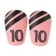 thumbnail image 3 of 1 Par De Espinilleras De Fútbol, Almohadillas Protectoras De Entrenamiento Para Ejercicios Para Hombres, Niños, Niñas, Rosa, Negro Y S, 3 of 3
