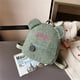 thumbnail image 1 of Personalized Embroidered Toddler Backpack Bag Lightweight Plush Bear Bag Kids Custom Name Backpack Gift for Boys Girls Ladies, 1 of 3