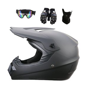 Ioensy - Casco De Moto De Cross Para Motocross, Equipo De Protección Elegante Y Transpirable, Casco Bmx Atv M
