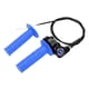 thumbnail image 2 of Cable de giratorio, montaje silicona de material acero inoxidable apto para 150cc-250cc , Azul, 2 of 5