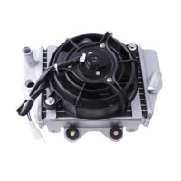 Magideal - Ventilador De Enfriamiento De Radiador De Aceite Enfriador De Reemplazo De Motocross Piezas De Motocross De 250 Ventilador De Motocicletas Radiador , Estilo B