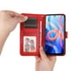 thumbnail image 2 of Funda tipo cartera FOXDOCK para Xiaomi Poco M4 Pro 5G , diseño girasol en relieve, cuero PU, cierre magnético, soporte y tarjetero, 2 of 5