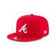 thumbnail image 1 of Gorra New Era Básica 59Fifty Atlanta Braves Roja y Blanca 7.5, 1 of 6