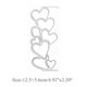 thumbnail image 2 of Troquel de metal con borde de corazón CPWGSM 12,5 × 5,6 cm, 2 of 6