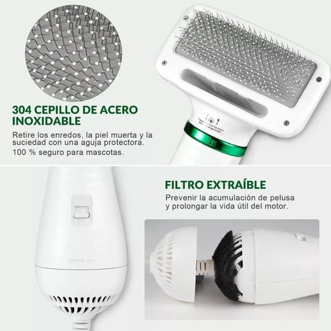 Genérico - Secador Cuidado Animal Doméstico Limpieza Perro Gatos Lau