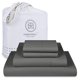 thumbnail image 1 of Juego de sábanas Threadmill Luxury Supima Cotton 1200TC King Grey, 1 of 7