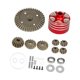 thumbnail image 5 of Partes De Actualización De ACCS De Diy De Mando De Caja Diferencial Para 1/10 Xv-02 BT-01 Rojo, 5 of 5