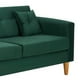 thumbnail image 4 of Sofa New Retro 3c Felpa 04 Verde Botella, 4 of 6