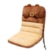 thumbnail image 3 of Bonito Cojín Para Asiento De Silla, Cojín Para Descanso De Cintura, Cojín Para Silla De Escritorio, Marrón Y Amarillo, 3 of 3