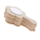 thumbnail image 4 of 10 piezas de forma de flor inacabado espejo de mano de madera para ni?os artesanías diy, 4 of 5