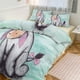 thumbnail image 1 of Eeyore Print Bedding Set Pattern Duvet Cove Set 3 Pieces 1 Quilt Cover And 2 Pillowcases for Women Men Teens, 1 of 5