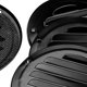 thumbnail image 5 of Funda de ventilación Soffit QWORK 4 de metal negro con malla de malla, paquete de 10, 5 of 8