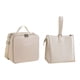 thumbnail image 2 of 2x Bolsa De Almacenamiento De Almuerzo Aislada Bolsa De Comida Bento Para Niñas Viajes Escolares Blanco, 2 of 6