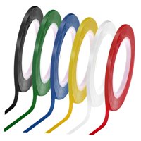 Ioensy - 6 Piezas De Cinta De Pizarra Blanca De 50 M, Cinta Para Gráficos Eléctricos Para Niños, Suministros De Arte, Cinta Para Gráficos