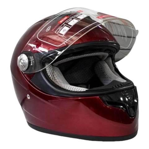 Casco Full Face Bx105 Talla L Color Burgundhy Ceritificacion Ece Bex Vino Tamaño Único