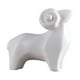 thumbnail image 3 of Oveja Estatua Escultura Porcelana Coleccionable Para Entrada Decoración Escritorio Blanco Peque?o, 3 of 4
