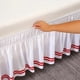 thumbnail image 3 of suxuMhao Faldón para Cama Twin - Faldón Elástico Envolvente para Cama Twin, Transpirable y Resistente a las Arrugas, Estilo a Rayas Desmontable, Se Ajusta a Camas Twin de 39x75 Pulgadas con Caída de, 3 of 3