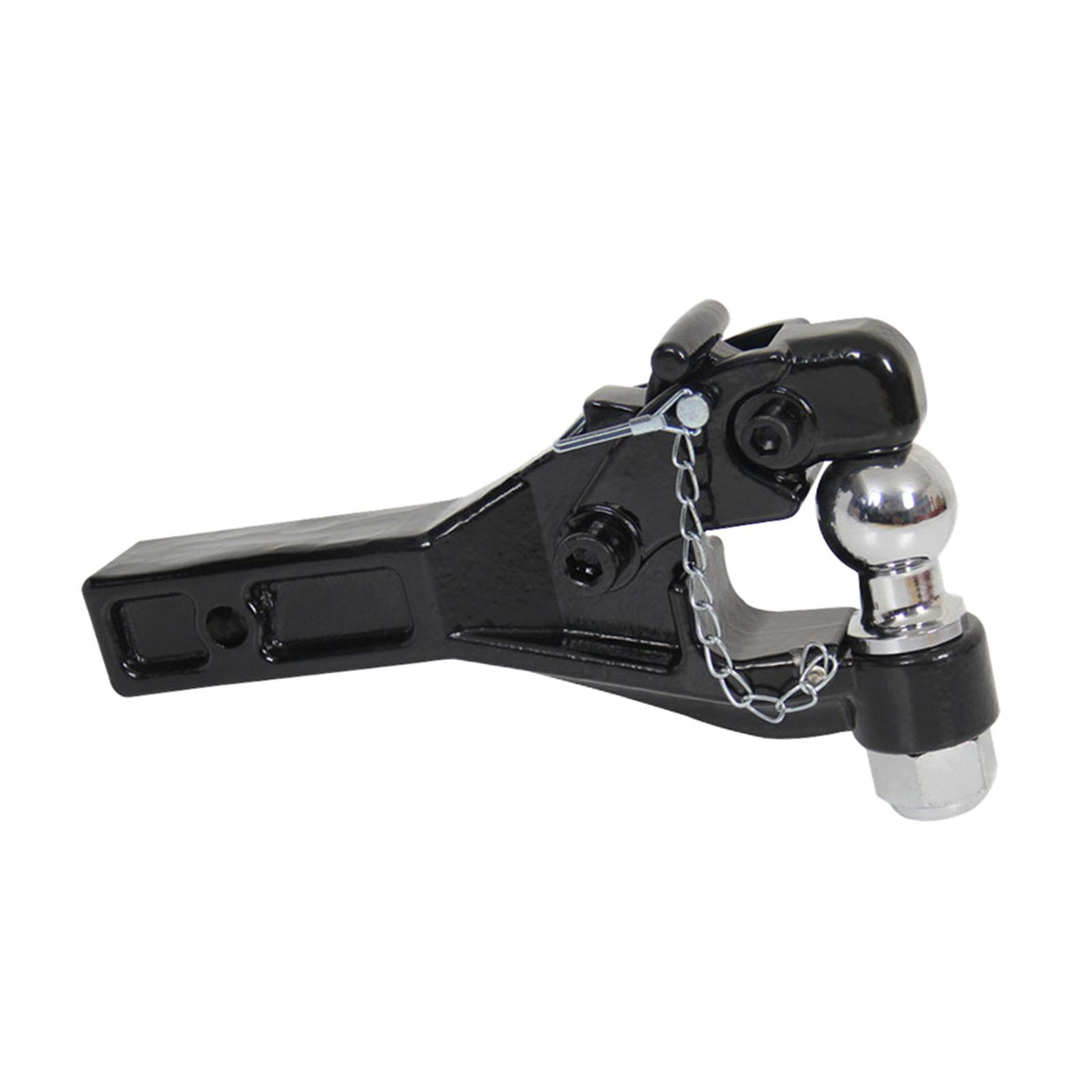 Magideal - Soporte De Enganche De Remolque Y Bola De Montaje Con Pasadores De Enganche Soporte De Bola De Enganche De Remolque Profesional De Acero Para Vehículo