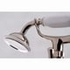 thumbnail image 5 of Grifo Kingston Brass Essex KS288PN para tina con patas y ducha de mano, 5 of 9