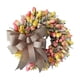 thumbnail image 5 of Corona de puerta delantera, hermosa corona de puerta de primavera completa, coronas de flores artificiales, corona de cartel de bienvenida para fiesta 45cm, 5 of 5