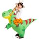 thumbnail image 1 of Disfraz inflable Spooktacular Creations Green Dinosaur, 1 of 7