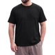 thumbnail image 1 of INSPIRE CHIC Camiseta Texturizada para Hombre Grande y Alto Cuello Redondo Sólido Jacquard T-Shirts XL Negro, 1 of 5