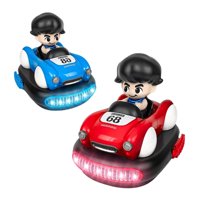 Fliperex - Set De Autitos Chocadores A Control Remoto Piloto Bumper Car