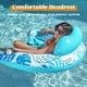 thumbnail image 2 of Flotadores inflables para piscina Sloosh para adultos, paquete de 2 con portavasos, 2 of 7