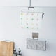 thumbnail image 4 of 1pc, Household Toilet Paper Towel Rack Holder, Stainless Steel Punch Free Kitchen Plastic Wrap Holder, Hanging Rack Wall Mount, 4 of 4