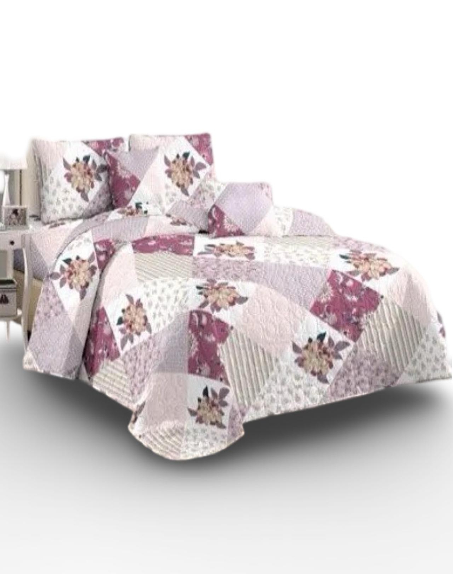 Genérico - Quilt 2 Plazas - Cubrecama Verano Diseños Únicos D10