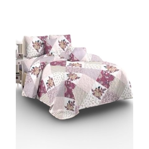 Genérico - Quilt 2 Plazas - Cubrecama Verano Diseños Únicos D10