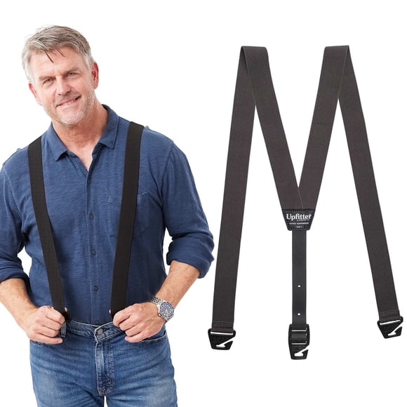 Tirantes HIKERS 124 cm Negro de 3 Puntos XL