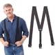 thumbnail image 1 of Tirantes HIKERS 135 cm Negro con Sistema de 3 Puntos para Presilla, 1 of 5