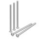thumbnail image 1 of #10-24x4" Tornillos de Cabeza de Botón con Tapa de Enchufe, Paquete de 20 Tornillos de Acero Inoxidable 304, 1 of 5