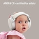 thumbnail image 4 of Orejeras para bebé Alpine Muffy Comfort 3-48 meses 24 dB arena, 4 of 9