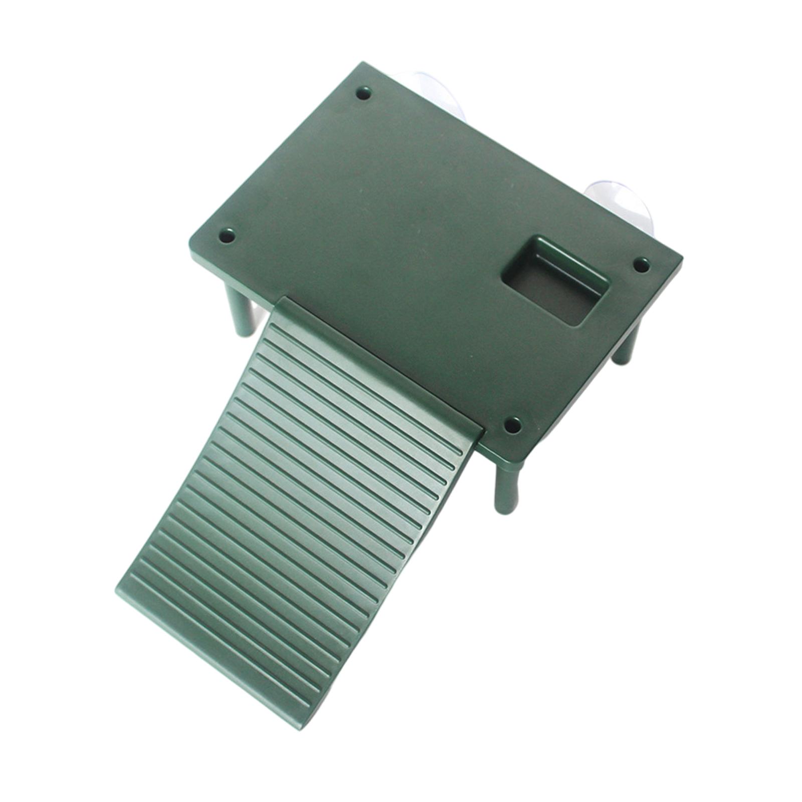 Magideal - Para Tomar El Sol Para Tortugas, Caja De Alimentación, Paisaje De Acuario, Rampa De Escalada, Escalera, Terraza, Muelle Para Ranas,